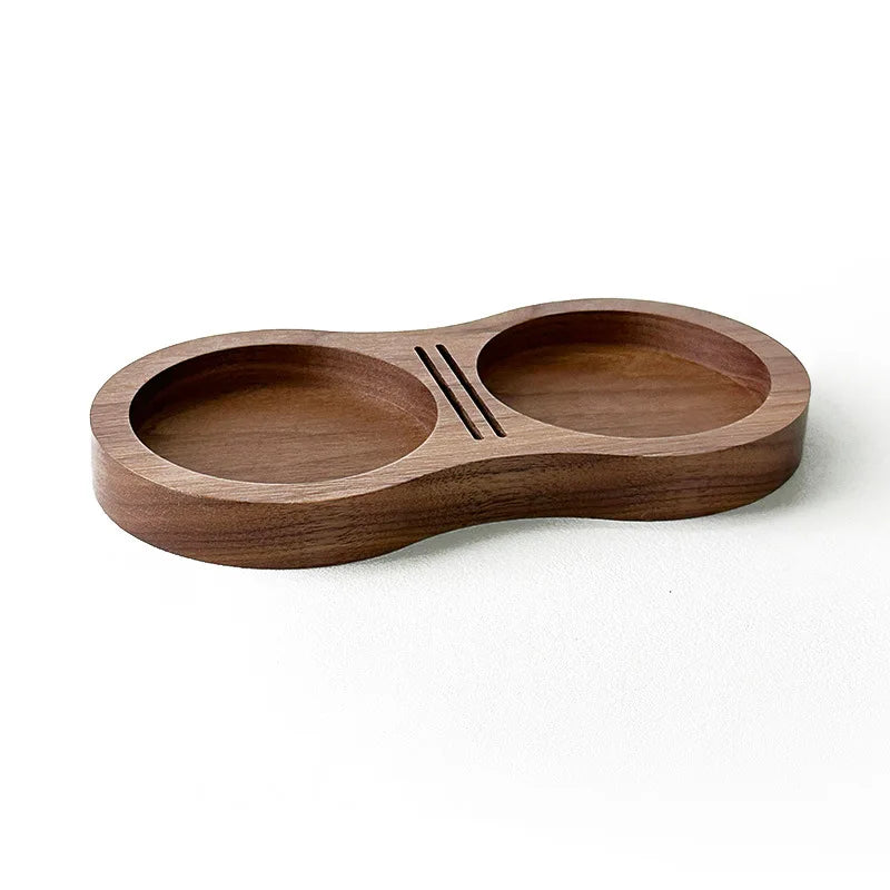 Walnut Coffee Tamper Station