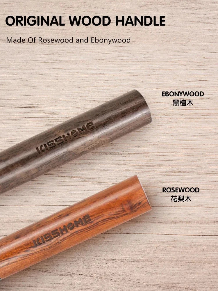 Ebony Rosewood Coffee Brush