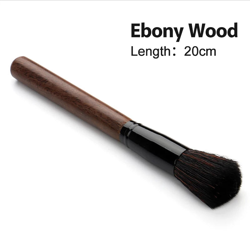 Ebony Rosewood Coffee Brush
