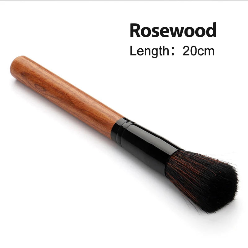 Ebony Rosewood Coffee Brush