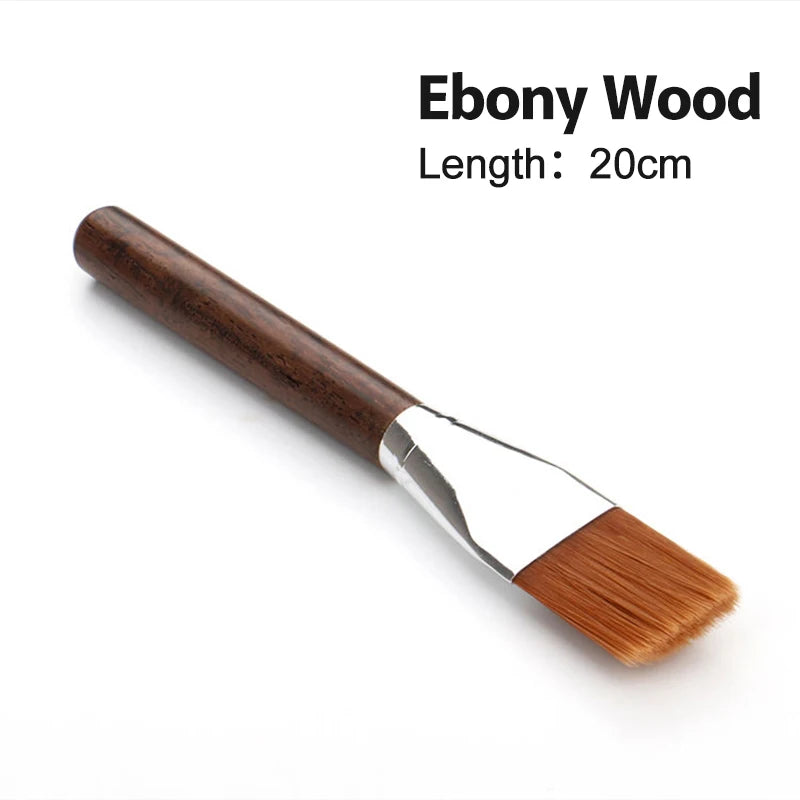 Ebony Rosewood Coffee Brush