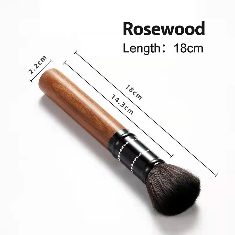 Ebony Rosewood Coffee Brush