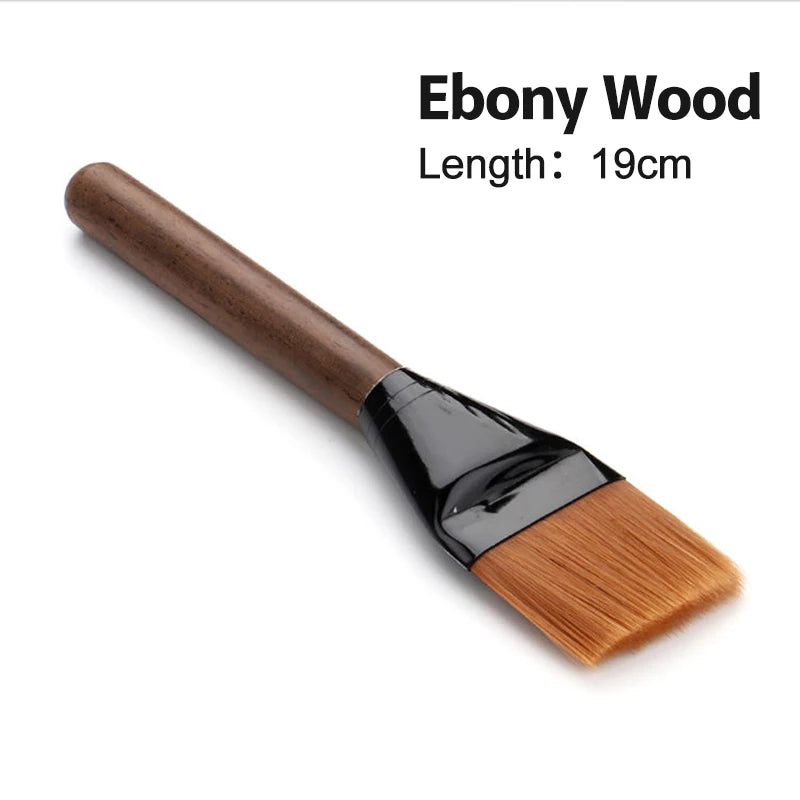 Ebony Rosewood Coffee Brush