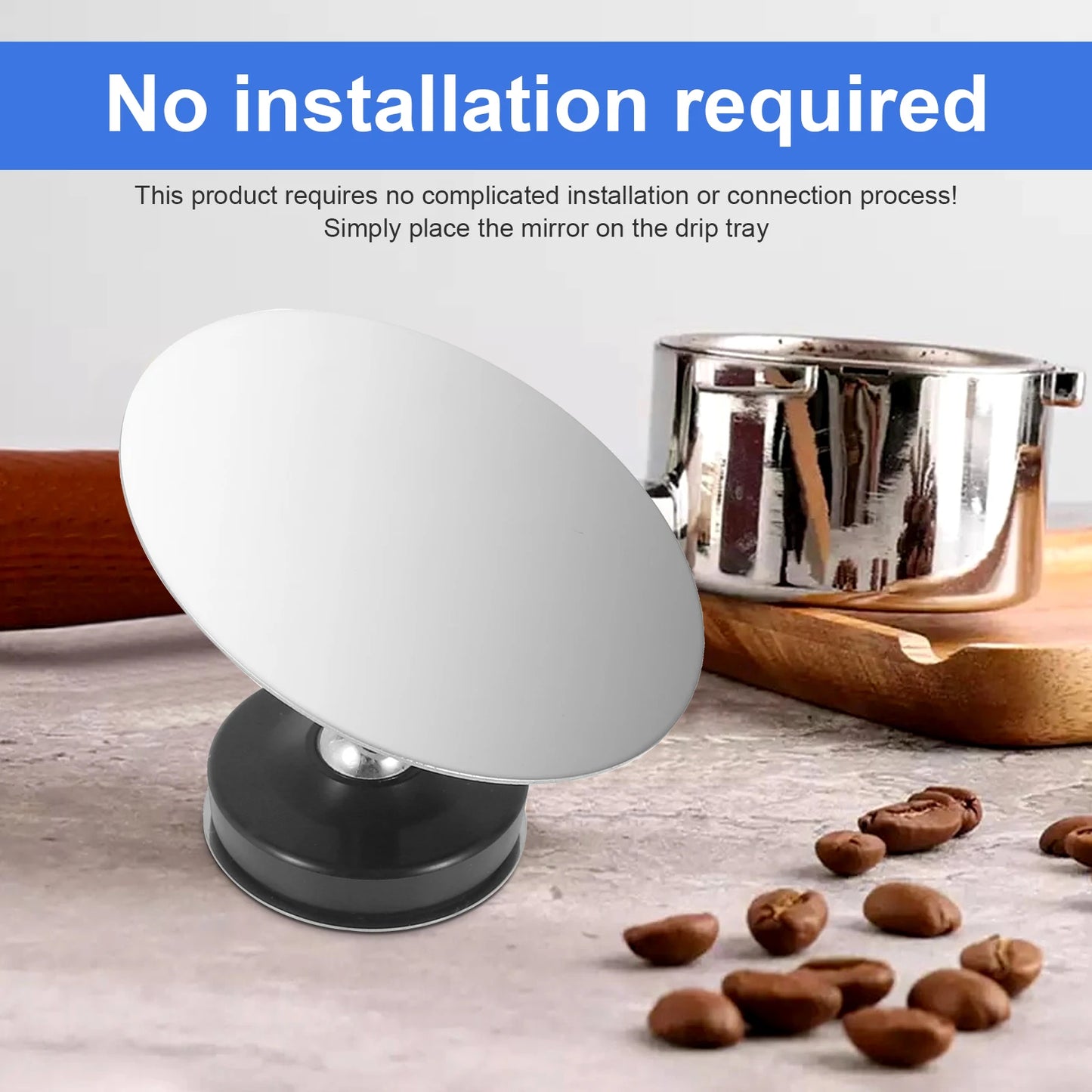 360° Espresso Observation Mirror