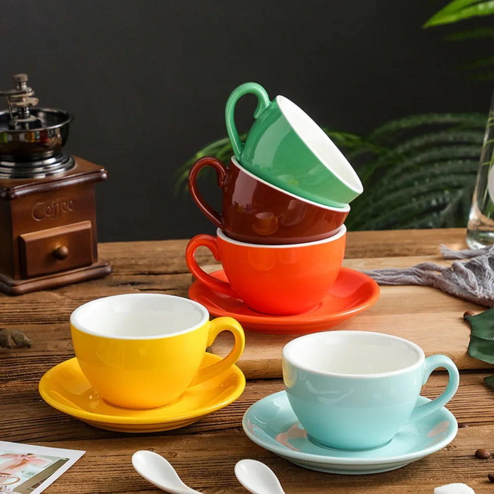 Ceramic Coffee Cup Set