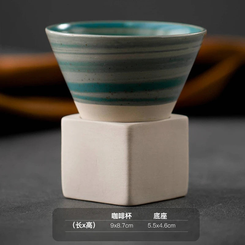 Hand-Painted Espresso Cup