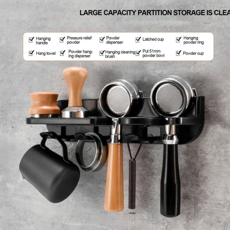 Wall-Mounted Tamper Holder