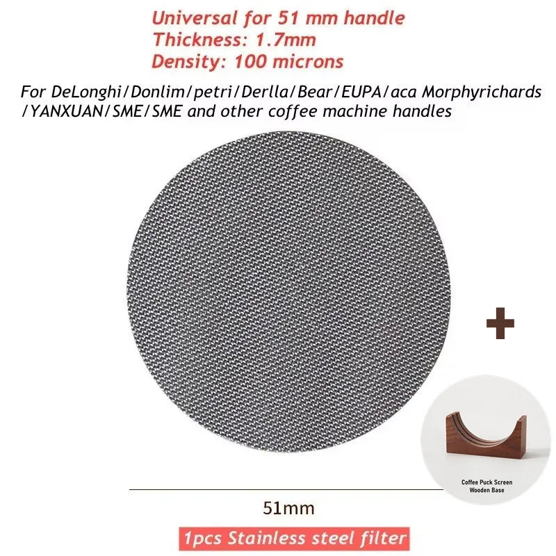 Espresso Puck Filter Screen