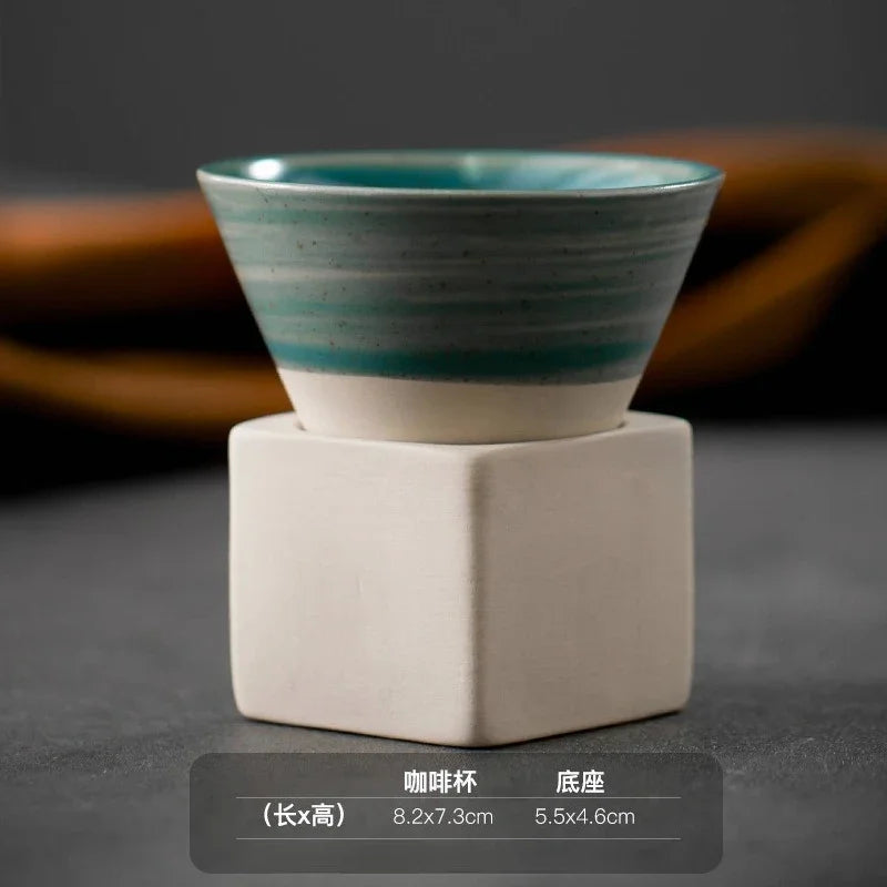 Hand-Painted Espresso Cup