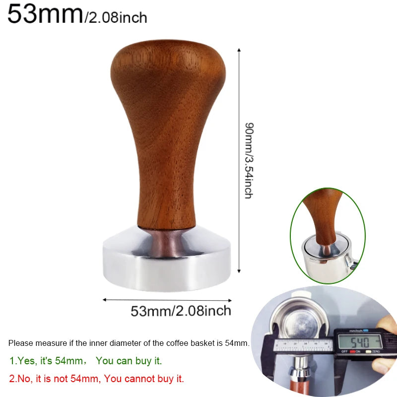 Aluminum Espresso Tamper Set