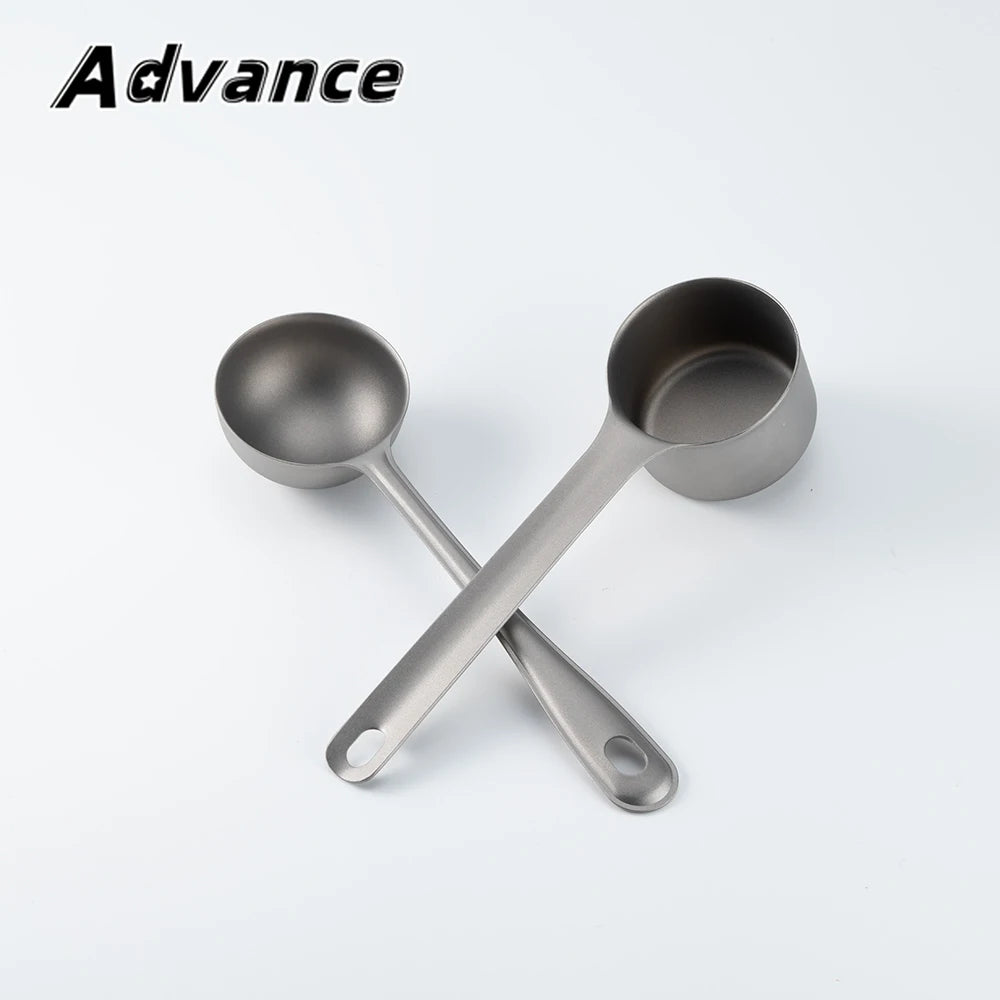Titanium Coffee Bean Spoon