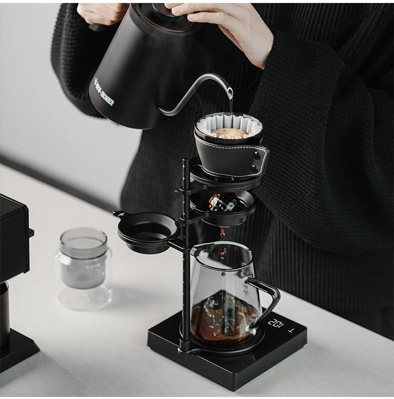 MHW-3BOMBER Pour Over Chilling Ball 2 Pack Coffee Frozen Ball for Pour Over Coffee Stainless Steel Ice Ball Home Barista Tools