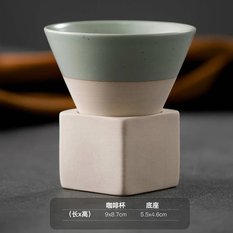 Hand-Painted Espresso Cup