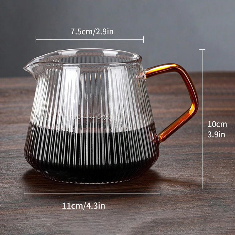 Glass Diamond Coffee Carafe