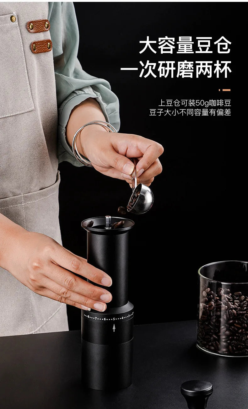 Manual Coffee Grinder with Scale