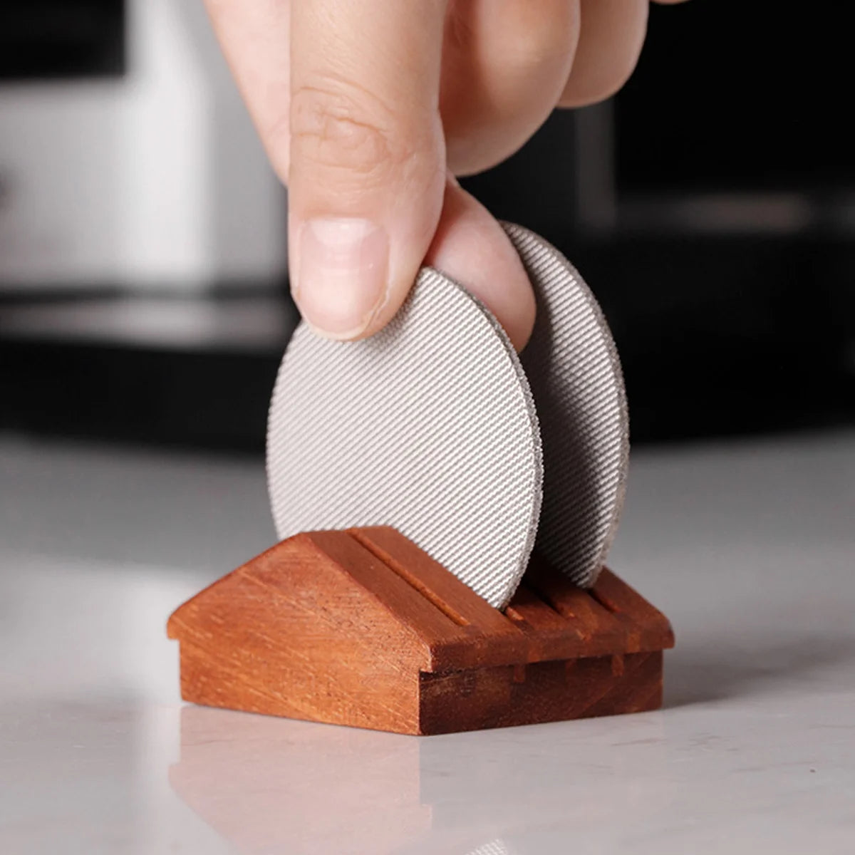 Espresso Puck Screen Stand
