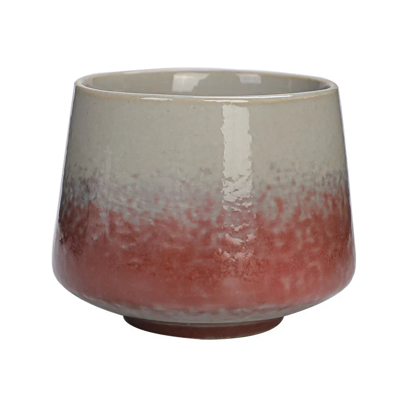 Retro Colorful Tea Cups 200ml Cute Coarse Ceramic Coffee Mugs