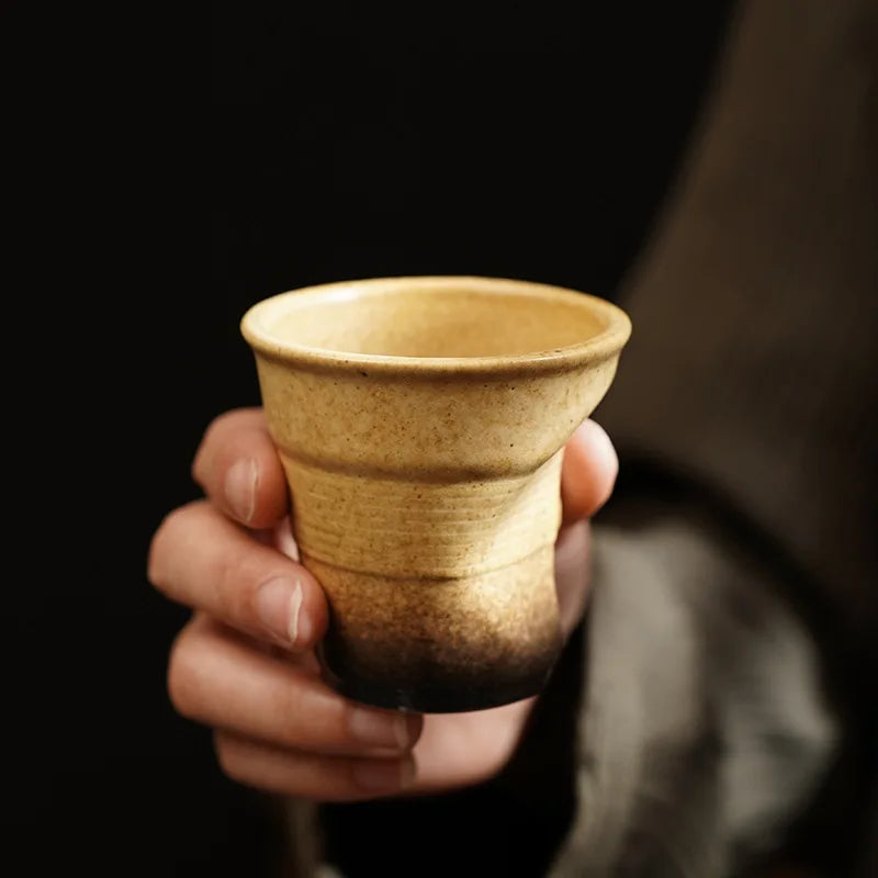 Retro Ceramic Espresso Cup
