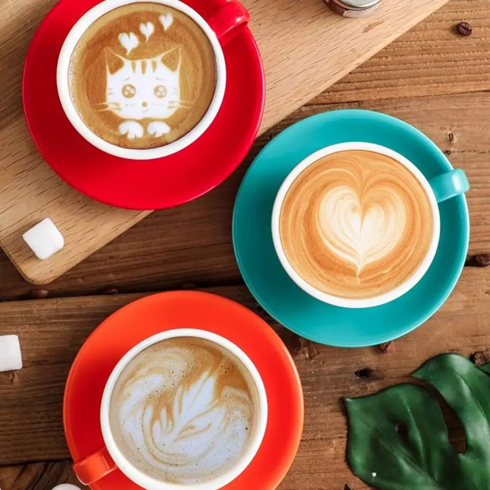 Ceramic Coffee Cup Set