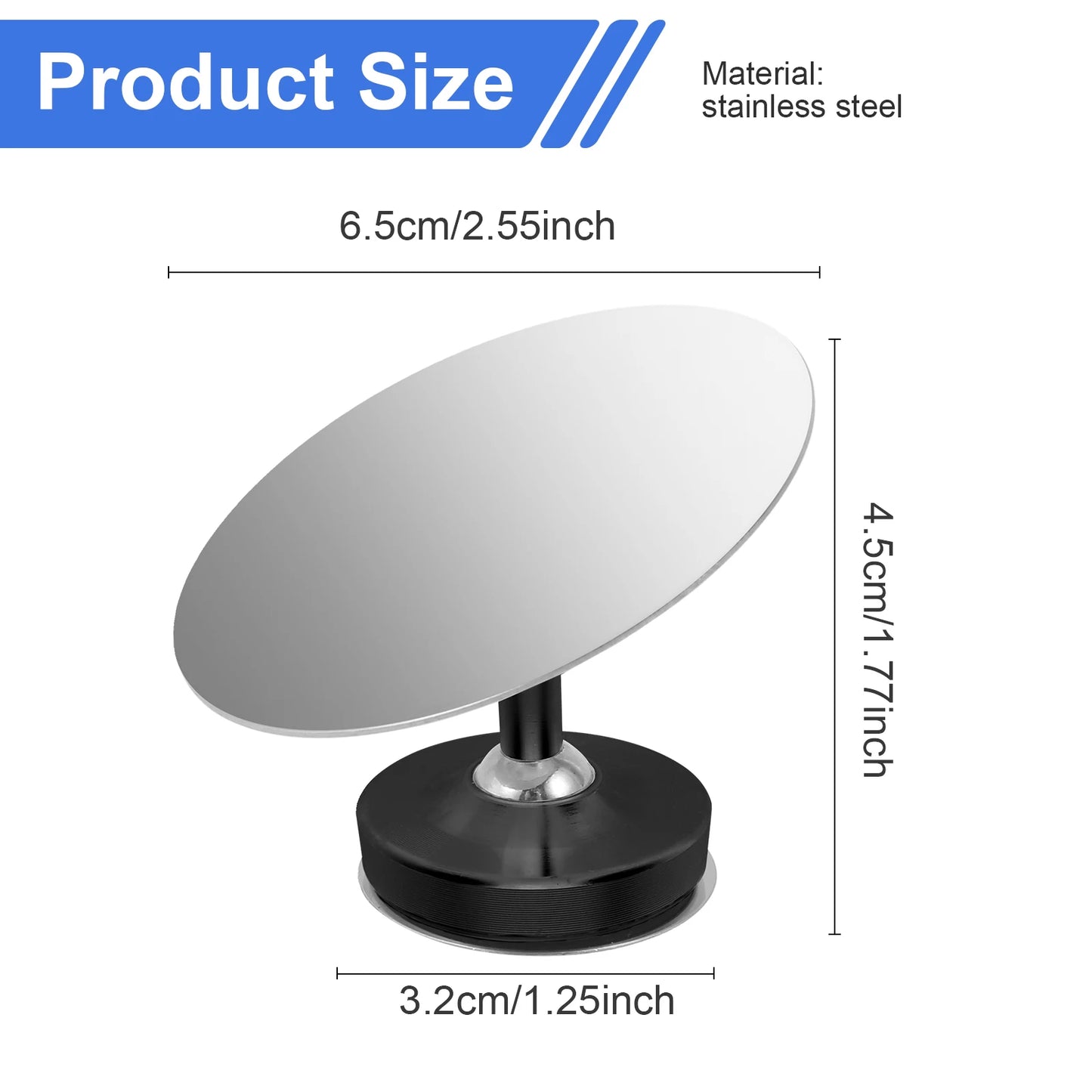 360° Espresso Observation Mirror