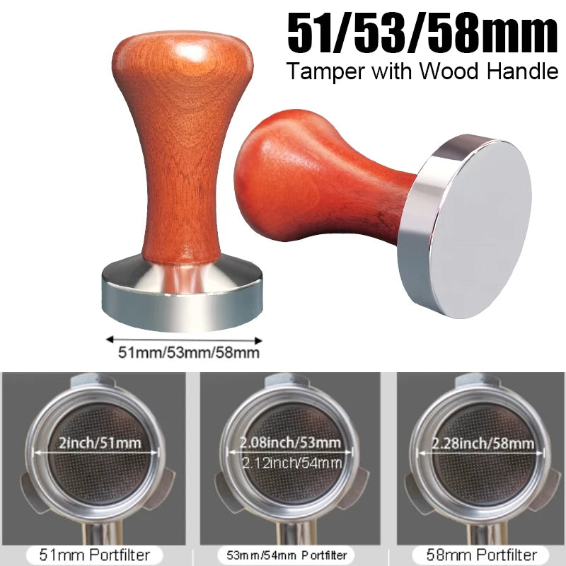 Aluminum Espresso Tamper Set