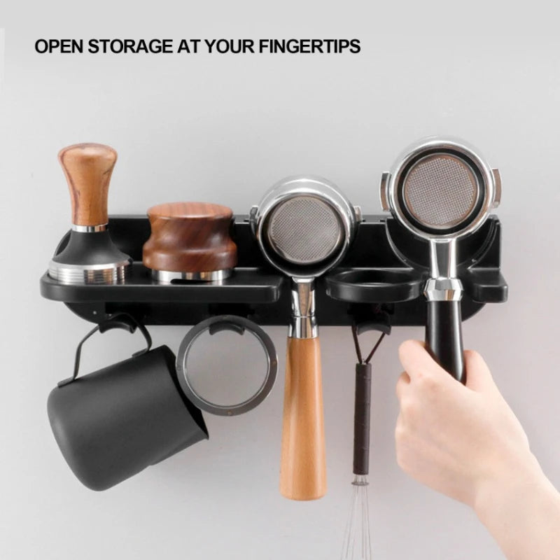 Wall-Mounted Tamper Holder