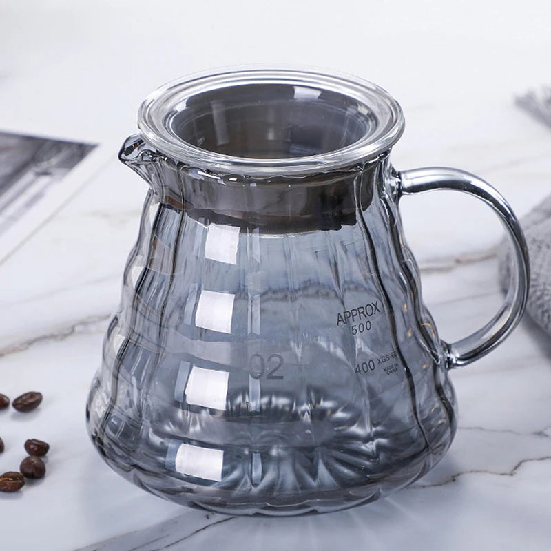 Glass Diamond Coffee Carafe