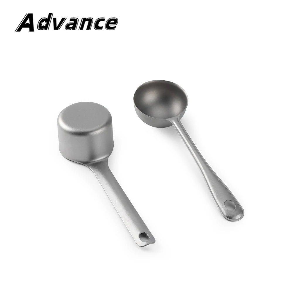 Titanium Coffee Bean Spoon