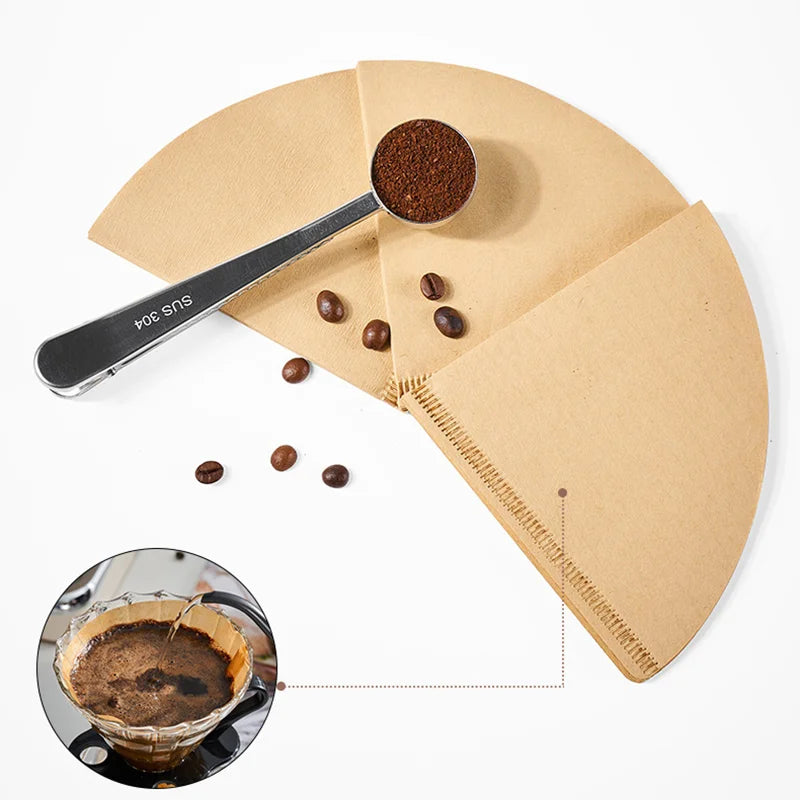 V-Shaped Coffee Filters