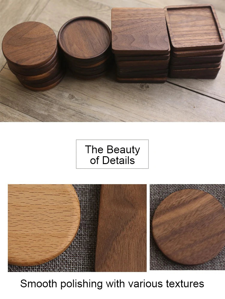Wooden Drink Coasters