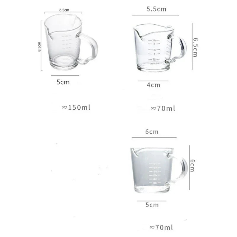 Espresso Glass Measuring Cup