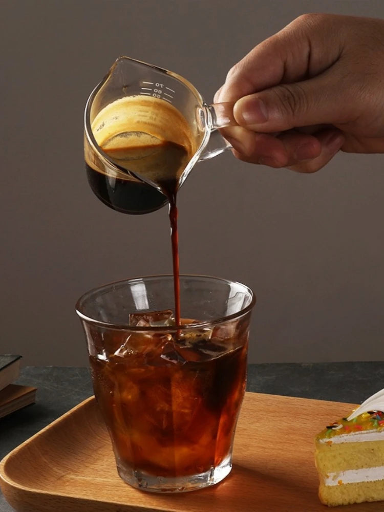 Espresso Glass Measuring Cup