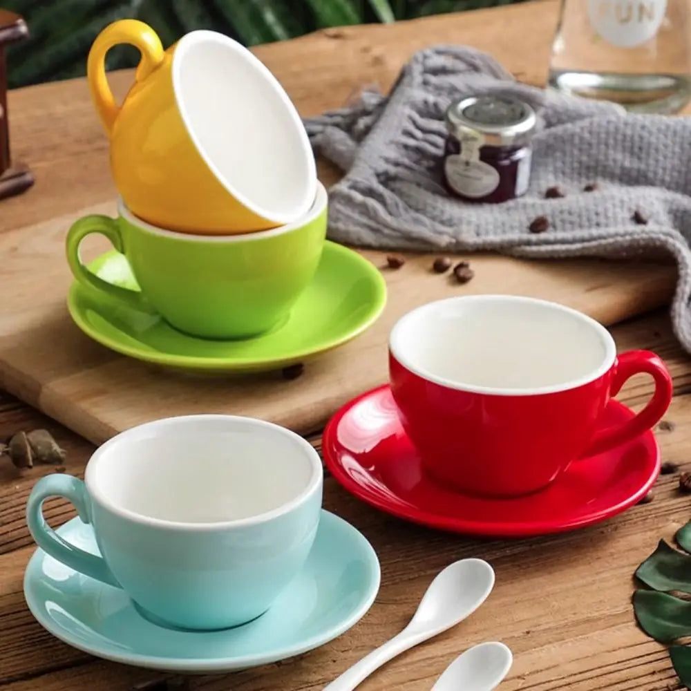 Ceramic Coffee Cup Set