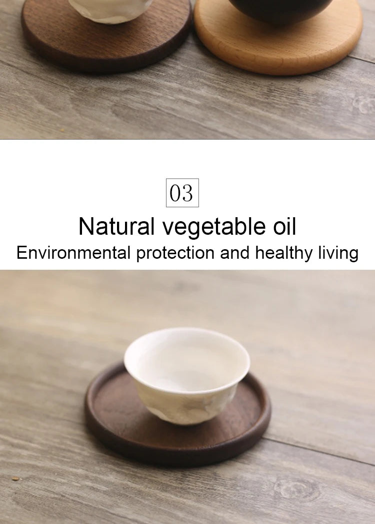 Wooden Drink Coasters
