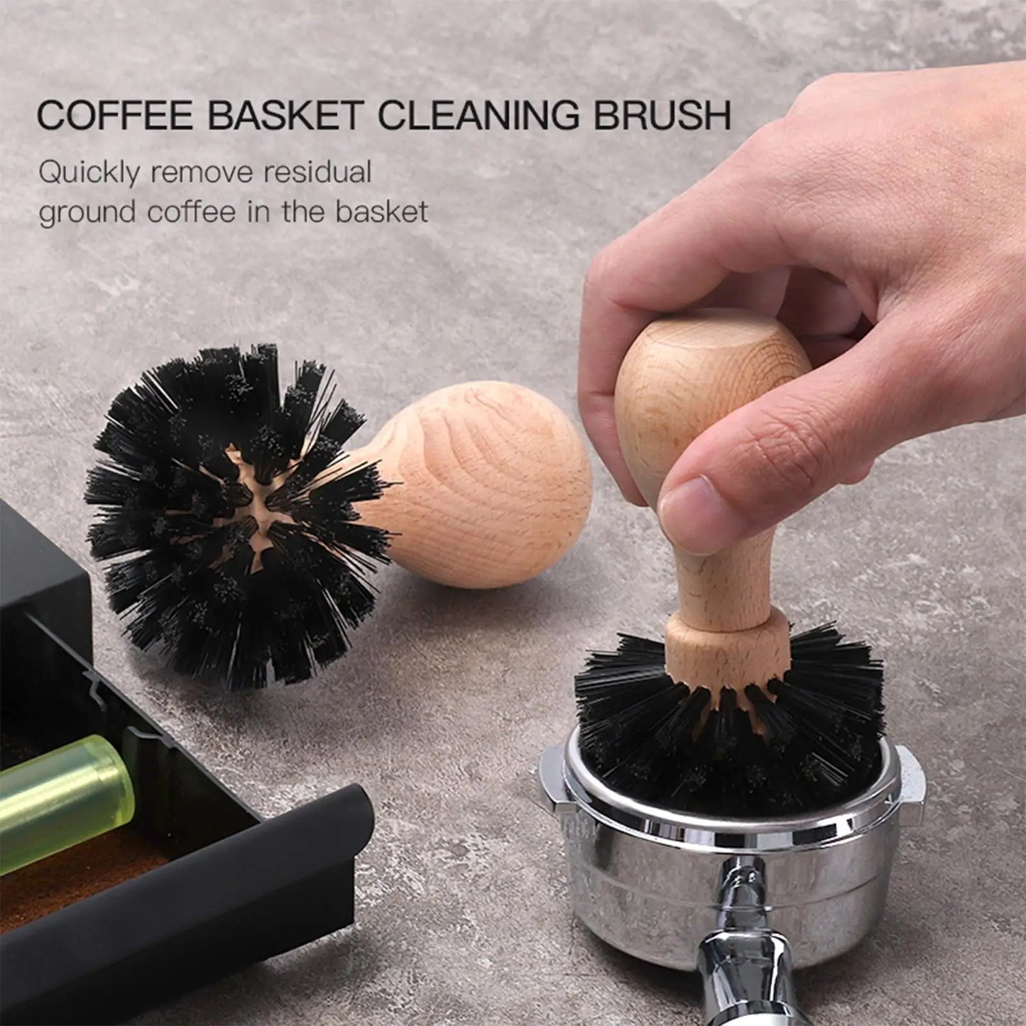 Espresso Tamper Brush