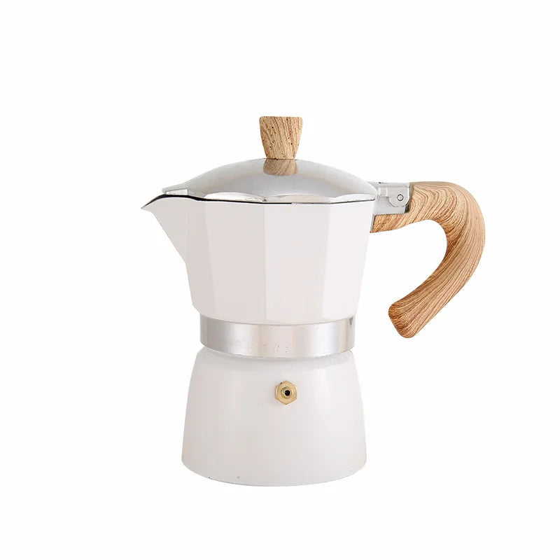 Manual Italian Mocha Coffee Pot Alloy Turkey Style Coffee Pot 150ml
