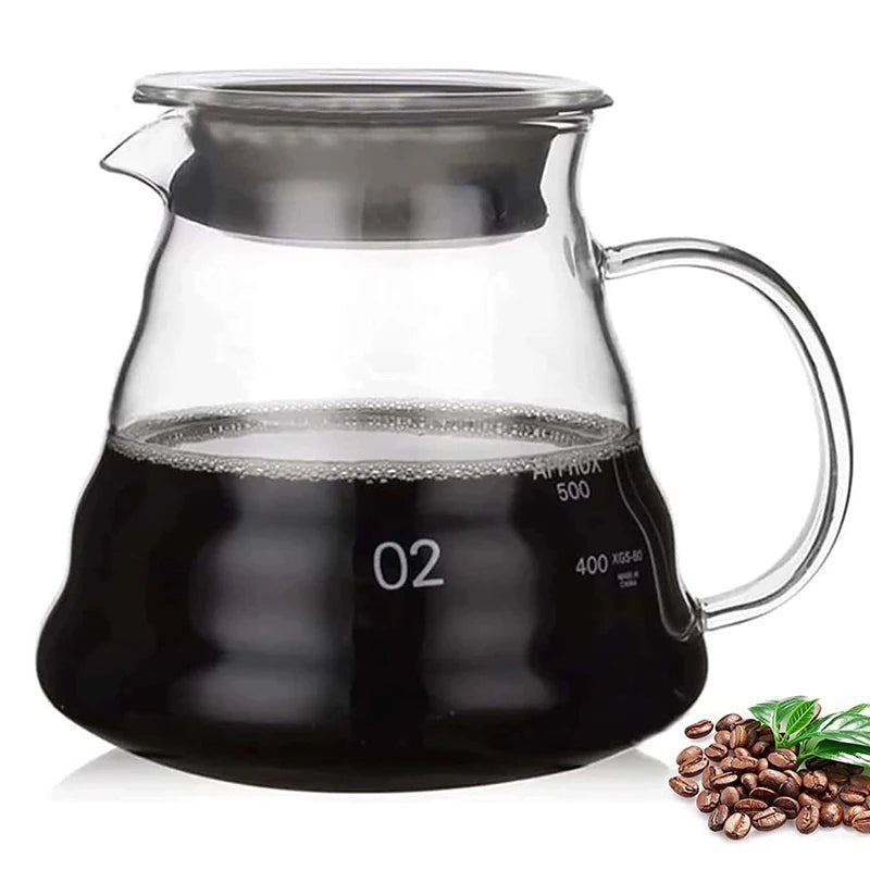 Glass Diamond Coffee Carafe