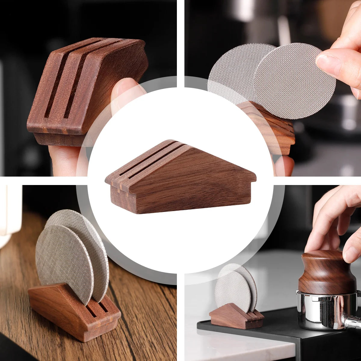 Espresso Puck Screen Stand