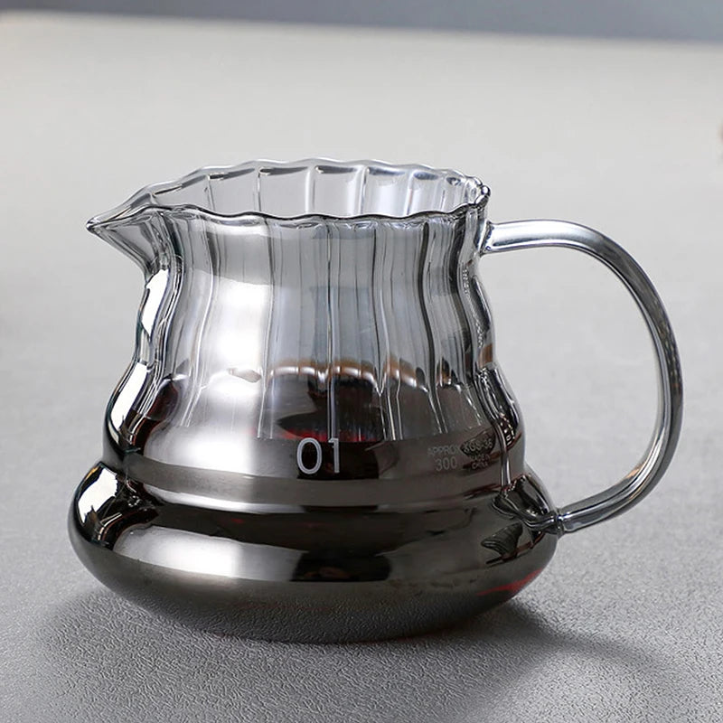 Glass Diamond Coffee Carafe