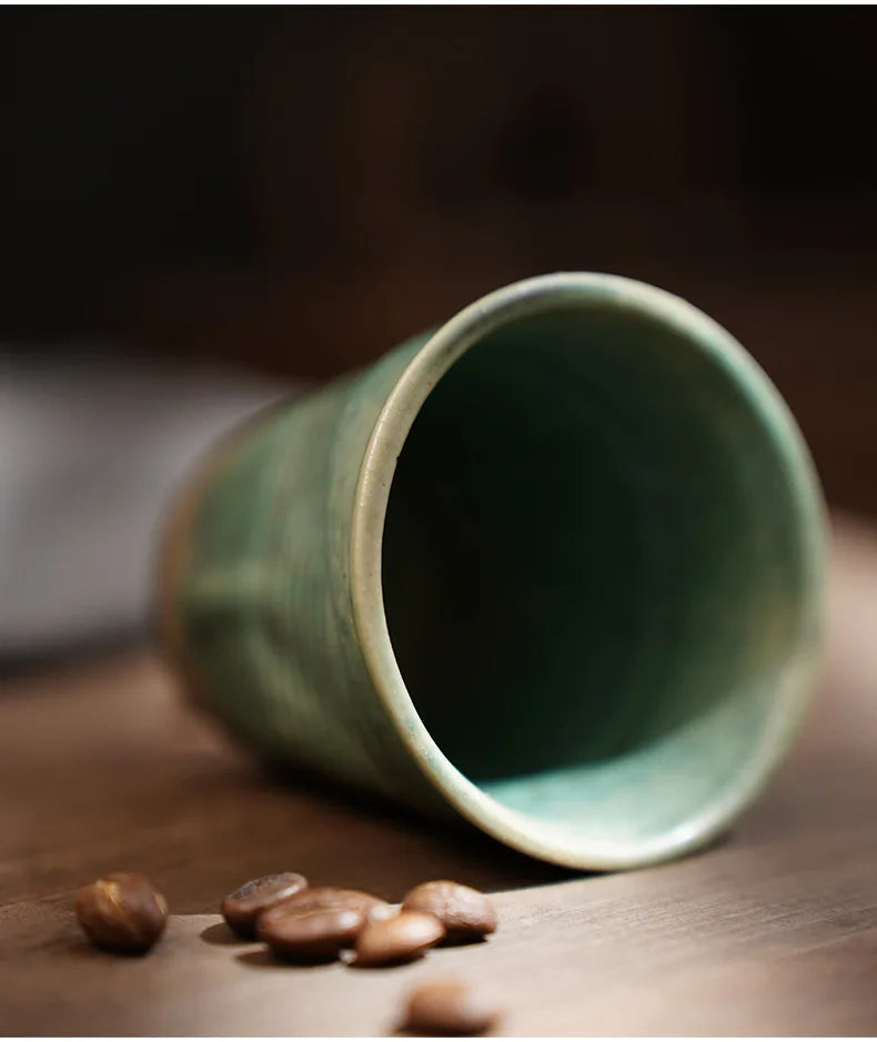 Handcrafted Espresso Pleated Cup