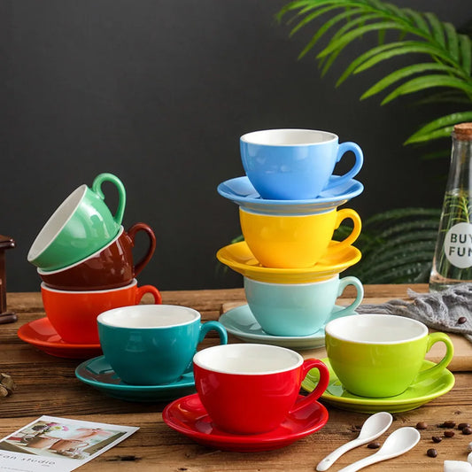 Ceramic Coffee Cup Set