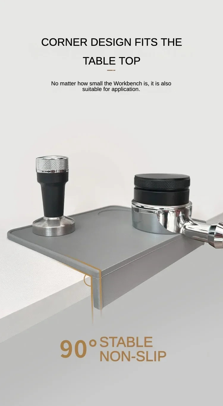 Espresso Tamper Corner Mat
