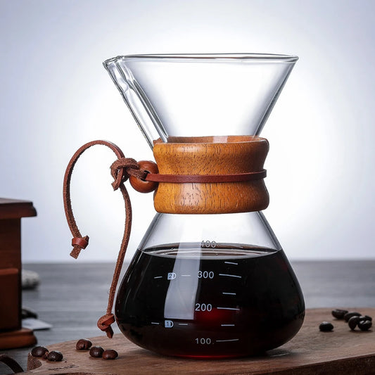 Vintage Glass Coffee Drip Set