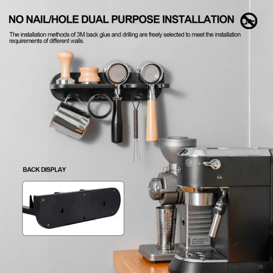 Wall-Mounted Tamper Holder