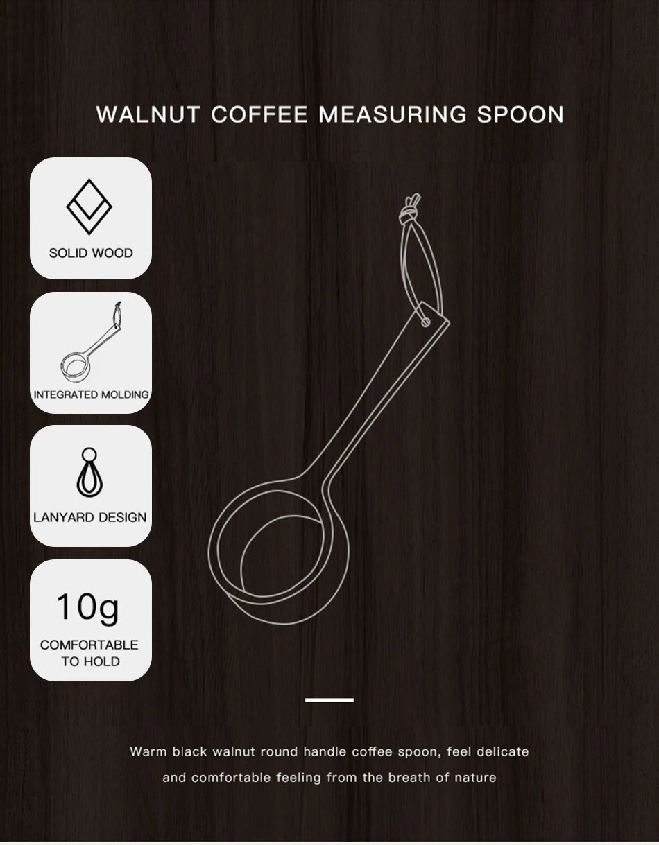 Walnut Wood Coffee Scoop