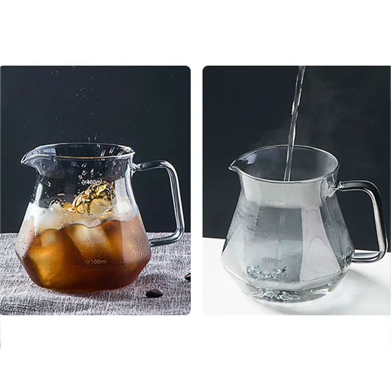 Glass Diamond Coffee Carafe