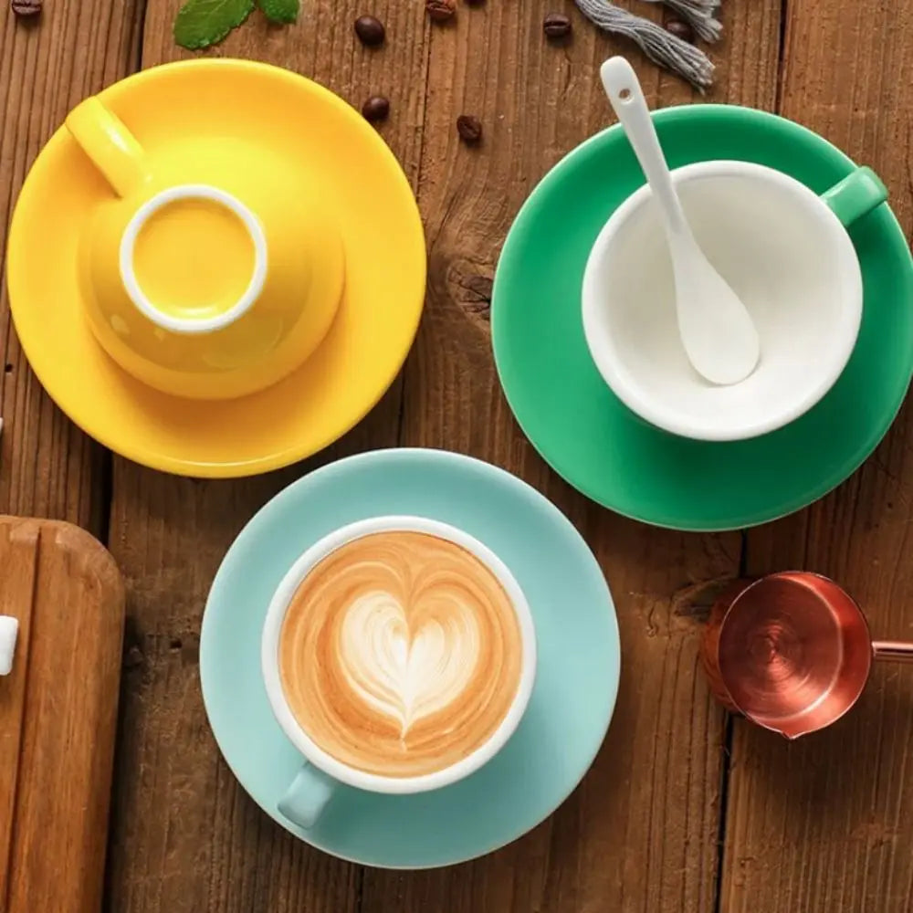 Ceramic Coffee Cup Set