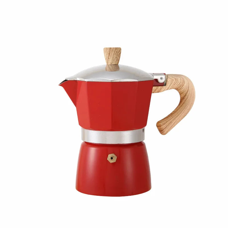 Manual Italian Mocha Coffee Pot Alloy Turkey Style Coffee Pot 150ml