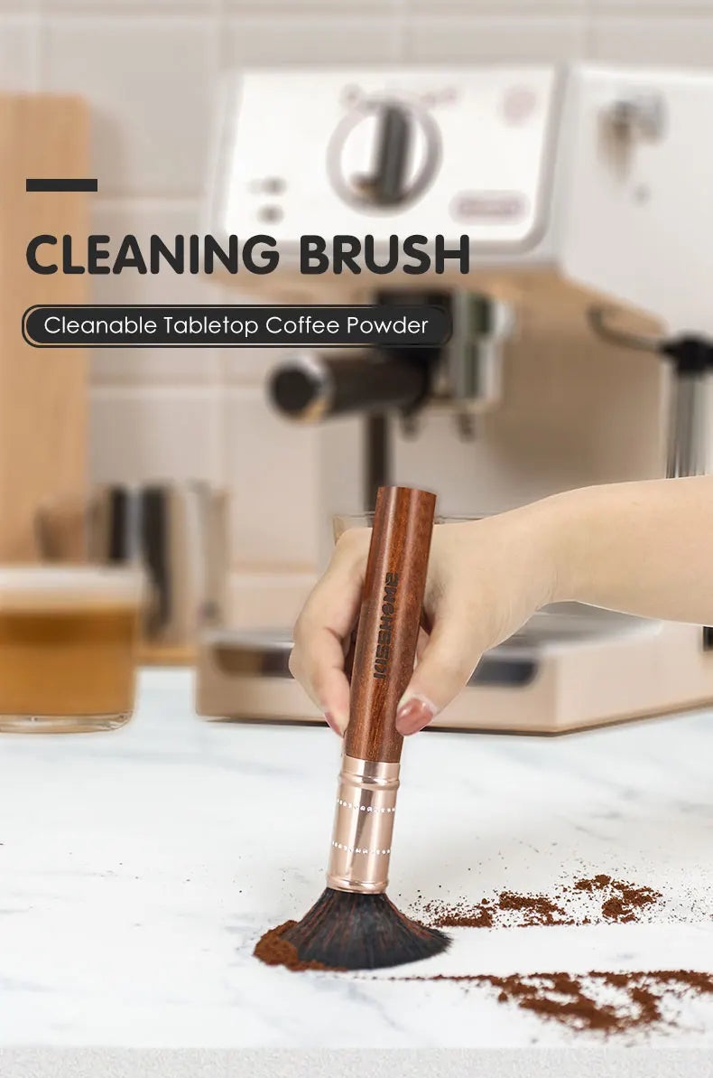 Ebony Rosewood Coffee Brush
