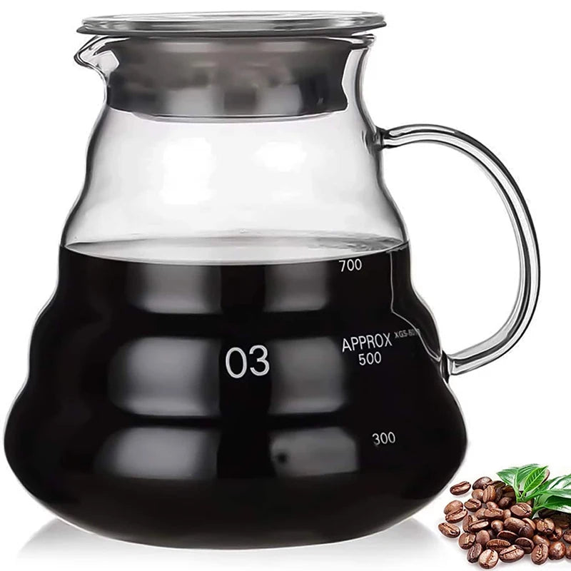 Glass Diamond Coffee Carafe